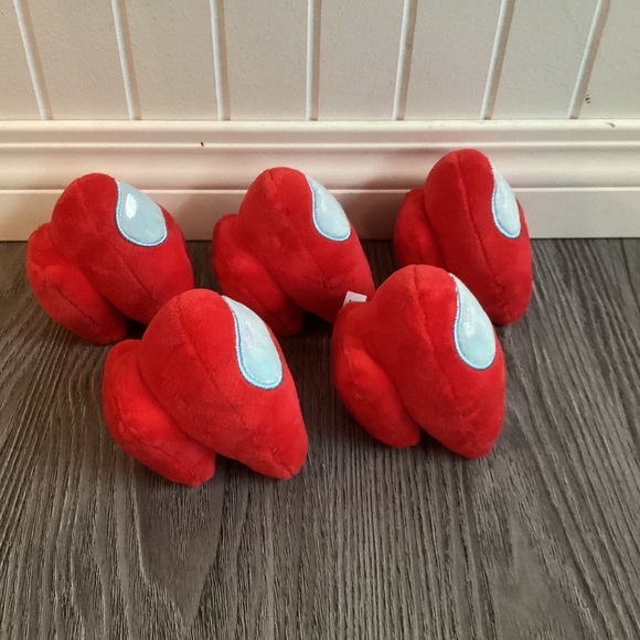 5pc Among Us Dog Squeaky Toys 🔥HP🔥 - Picture 2 of 4